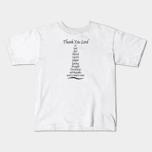 Thank You Lord Kids T-Shirt